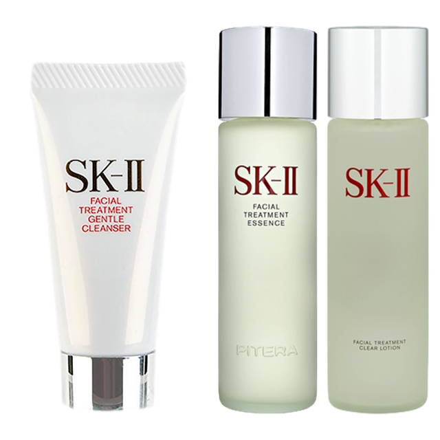 フェイシャルトリートメント ジェントルクレンザー ＋ エッセンス ＋ クリア ローションセット 20g+230mlx2 / エスケーツー（SK-II／SK2） ／ SKII