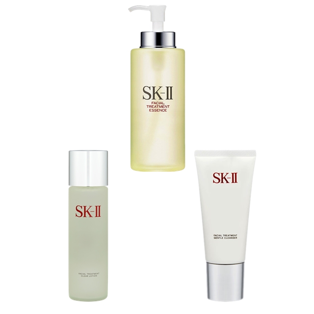 フェイシャルトリートメント ジェントルクレンザー ＋ エッセンス ＋ クリア ローションセット 120g+330ml+230ml / エスケーツー（SK-II／SK2） ／ SKII