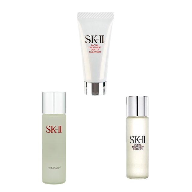 フェイシャルトリートメント ジェントルクレンザー ＋ エッセンス ＋ クリア ローションセット 20g+30ml+230ml / エスケーツー（SK-II／SK2） ／ SKII