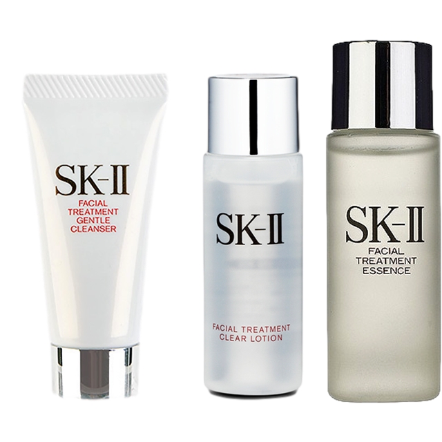 フェイシャルトリートメント ジェントルクレンザー ＋ エッセンス ＋ クリア ローションセット 20g+75ml+30ml / エスケーツー（SK-II／SK2） ／ SKII