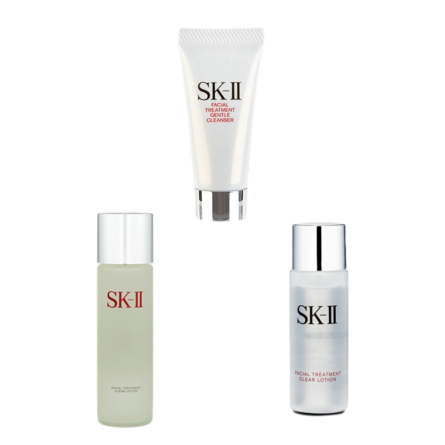 フェイシャルトリートメント ジェントルクレンザー ＋  クリア ローション セット 20g+30ml+230ml / エスケーツー（SK-II／SK2） ／ SKII