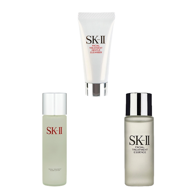 フェイシャルトリートメント ジェントルクレンザー ＋ エッセンス ＋ クリア ローションセット 20g+75ml+230ml / エスケーツー（SK-II／SK2） ／ SKII