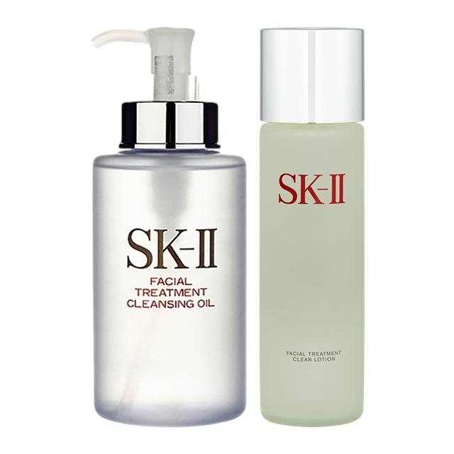 ピテラベーシックケア FT クレンジングオイル ＋ FT クリア ローションセット 250ml+230ml / エスケーツー（SK-II／SK2） ／ SKII