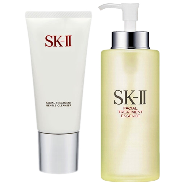 ピテラベーシックケア FTジェントルクレンザー 120g  ＋ FT エッセンス 330ml / エスケーツー（SK-II／SK2） ／ SKII