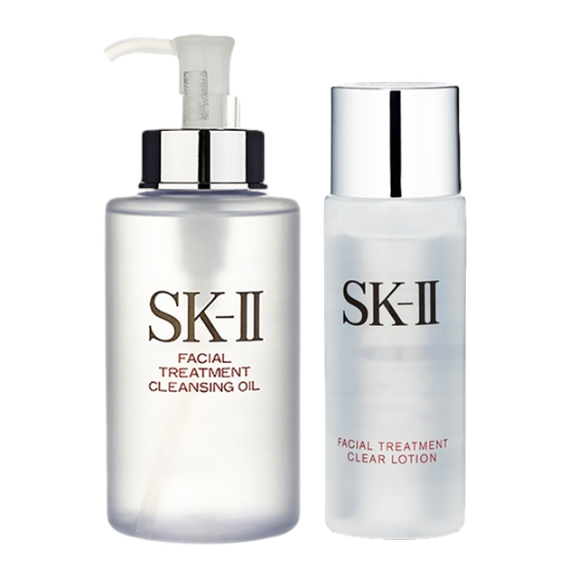 フェイシャル トリートメント クレンジングオイル ＋ クリア ローション セット 250ml+30ml / エスケーツー（SK-II／SK2） ／ SKII