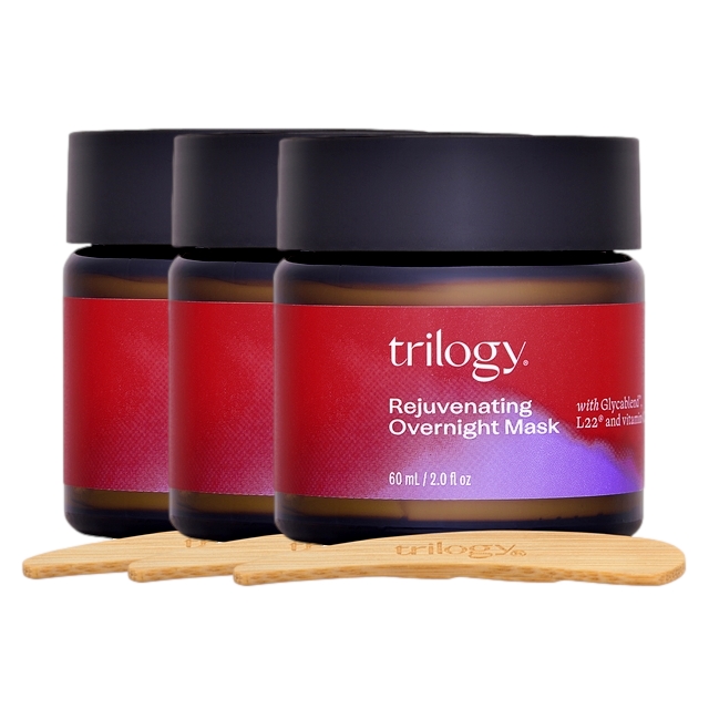 オーバーナイト マスク 60ml x 3 もっとお得な3個セット / トリロジー ／ Trilogy