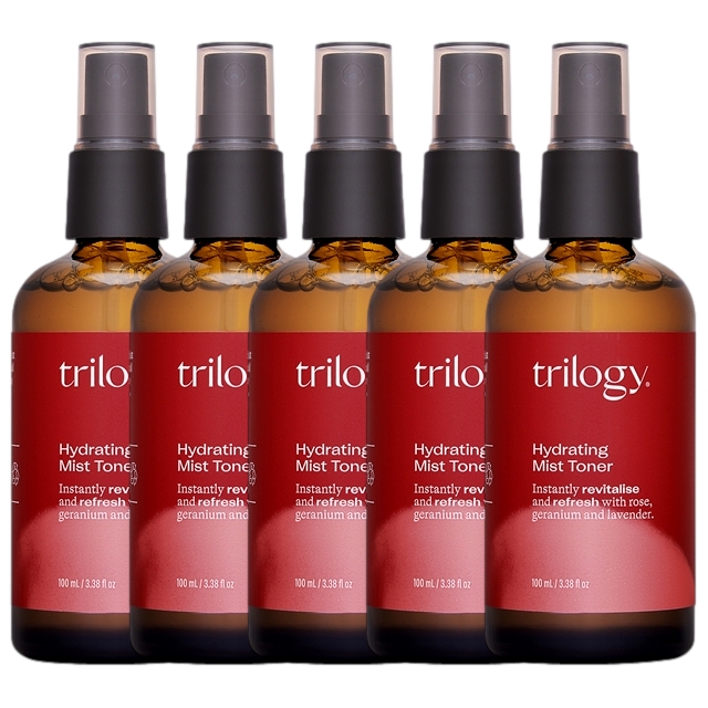 ハイドレイティング ミストトーナー 100ml x 5 お得な5個セット / トリロジー ／ Trilogy