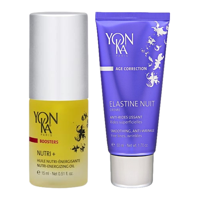 ニュートリ +  +エラスティン ニュイ  セット 15ml+50ml / ヨンカ ／ Yon Ka