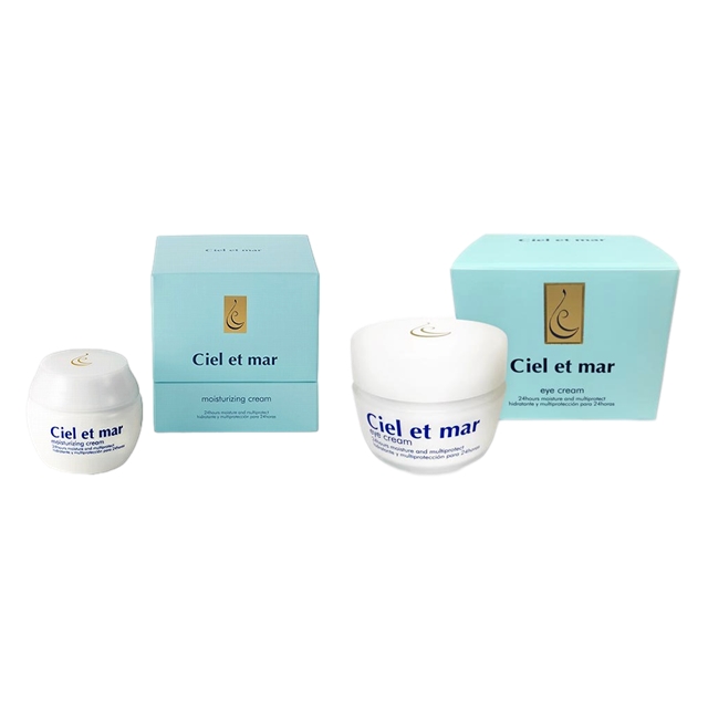 モイスチュアライジングクリーム 50g とアイクリーム 20g のセット / シエル・エ・メール ／ Ciel et mar