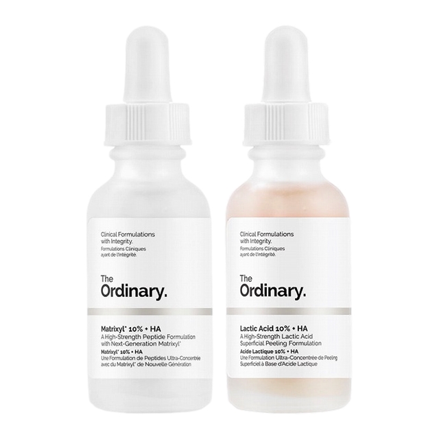 マトリキシル10%+ヒアルロン酸  30ml と乳酸10％+ヒアルロン酸 30ml のセット / ジ・オーディナリー ／ The Ordinary