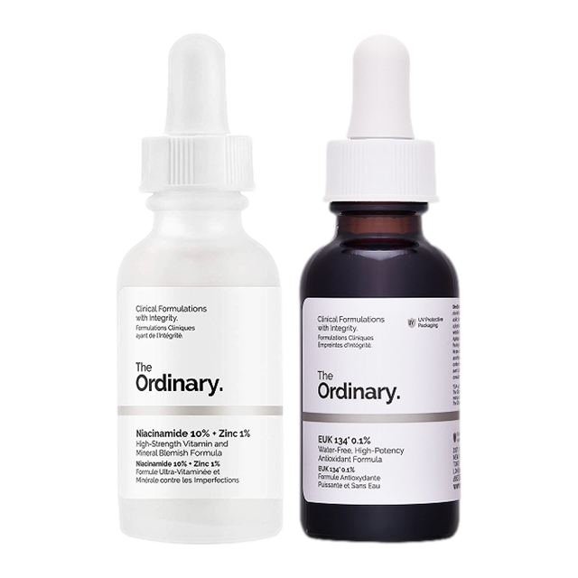 ナイアシンアミド 10% + 亜鉛 1% 30ml とEUK 134 セラム 0.1％ 30ml のセット / ジ・オーディナリー ／ The Ordinary