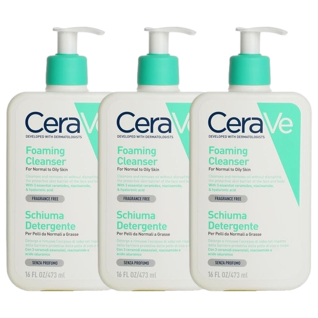 フォーミング フェイシャル クレンザー 473ml×3 【お得！】3個セット / セラヴィ ／ CeraVe