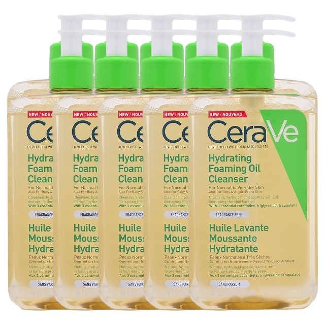 ハイドレイティング　フォーミング　オイルクレンザー 473ml x 10 【数量限定激安】 / セラヴィ ／ CeraVe