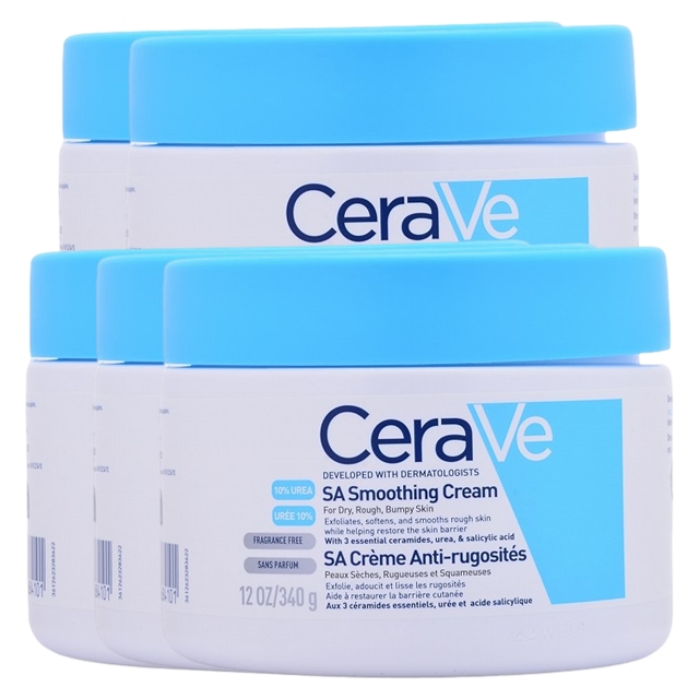 SA スムージング クリーム 340g x 5 お得な5個セット / セラヴィ ／ CeraVe