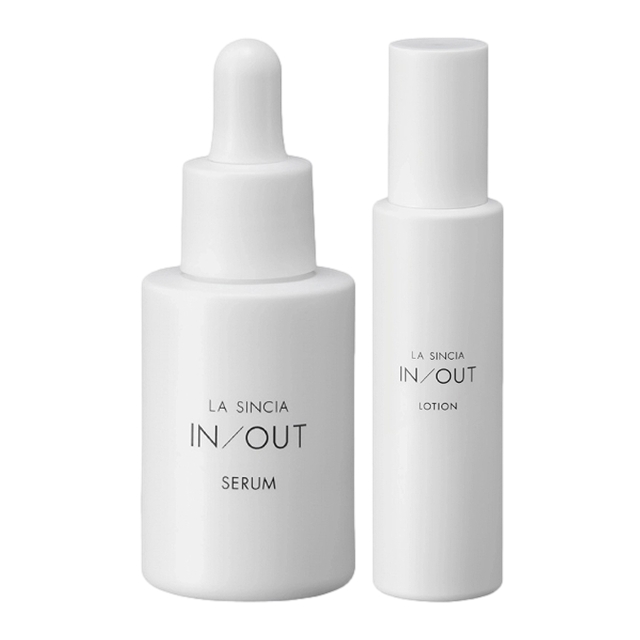 IN/OUT 2点セット/ セラム 30mL  ＋  ローション 120mL / ラシンシア ／ LA SINCIA