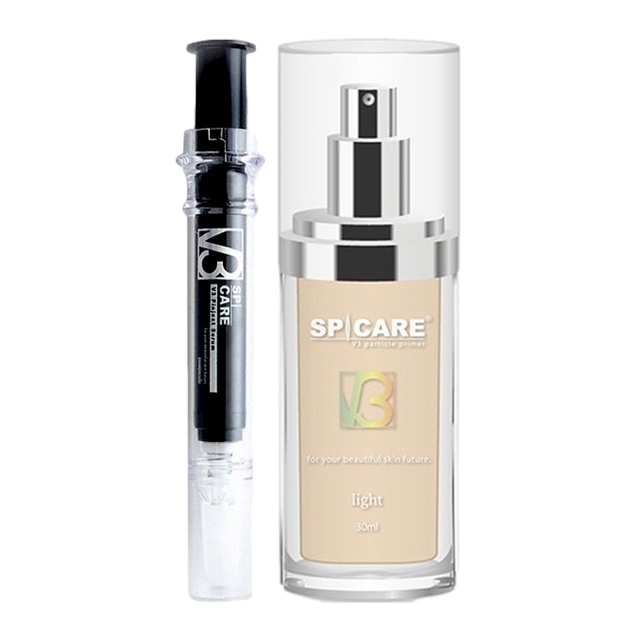 V3 ピンジェクトセラム ＋ パーティクルプライマー セット 10ml+30ml ライト / スピケア ／ SPICARE