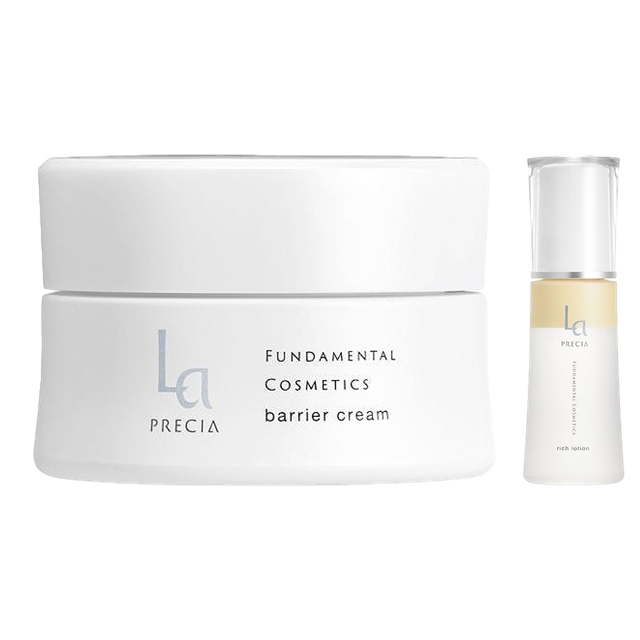 バリアクリーム 30g とリッチローション 100ml のセット / ラ・プレシア ／ La PRECIA