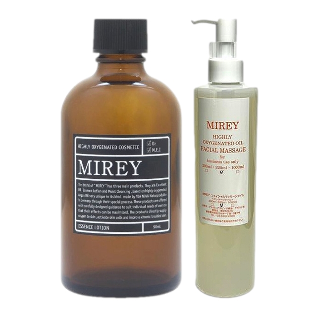 エクセレントオイル＆リポーションエッセンスRセット 320ml+90ml サロンサイズ / ミレイ ／ MIREY