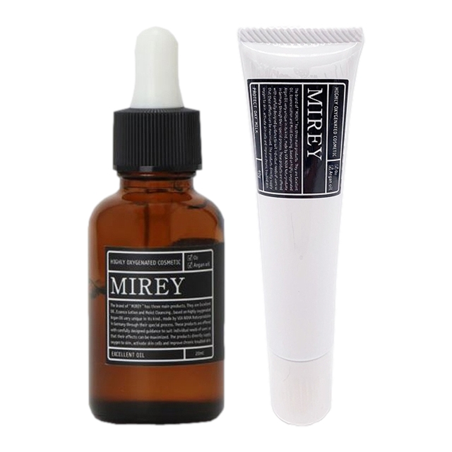 プロテクトデイミルク とエクセレントオイル のセット 40g+20ml / ミレイ ／ MIREY