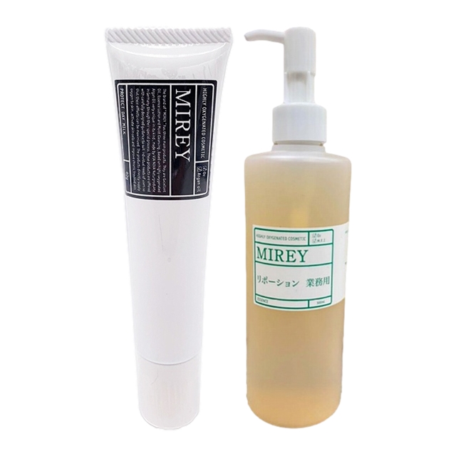 プロテクトデイミルク  +リポーションエッセンスR  セット 40g+300ml / ミレイ ／ MIREY