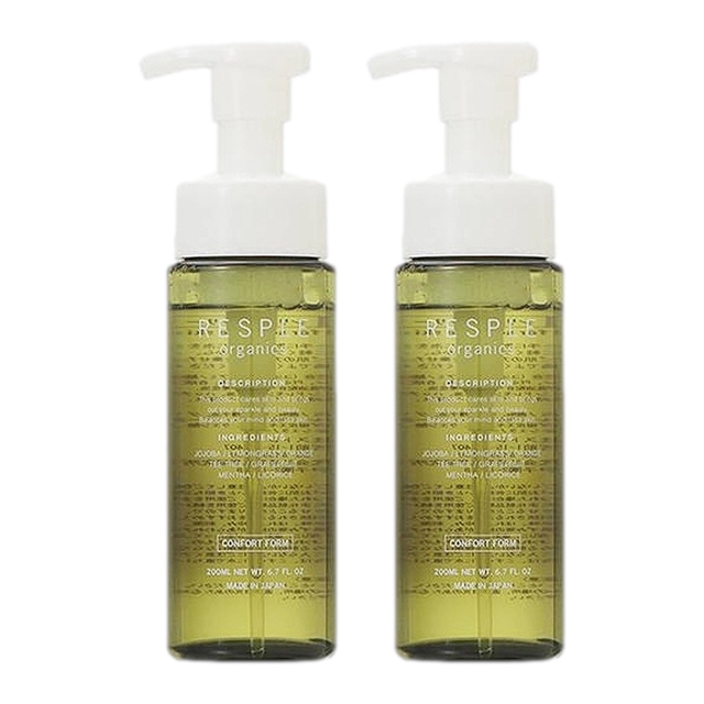 コンフォートフォーム 200ml x 2 お得な2個セット / レスプルオーガニクス ／ RESPLE organics