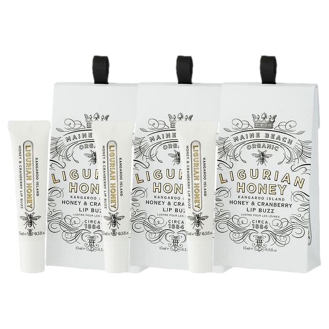リップバーム リグリアンハニー 15ml x 3 お得な3個セット / マインビーチ ／ MAINE BEACH