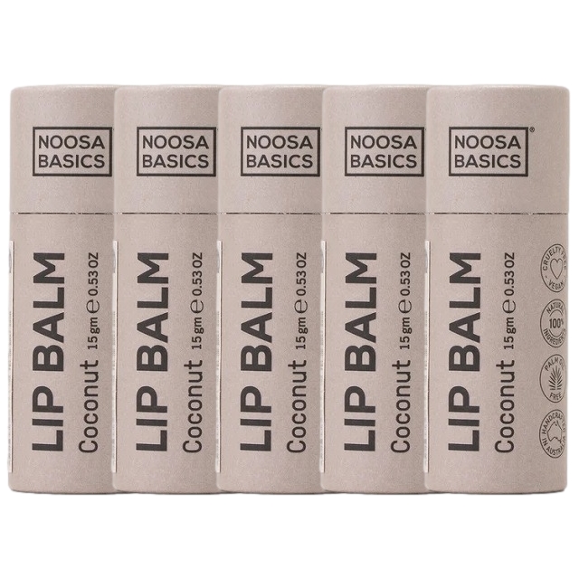 リップバーム 15g x 5 ココナッツ / ヌーサ ベーシックス ／ Noosa Basics