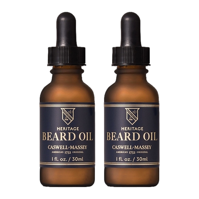 ヘリテージ フェイス＆ビアードオイル 30mL x 2 お得な2個セット / キャスウェル マッセイ ／ CASWELL MASSEY