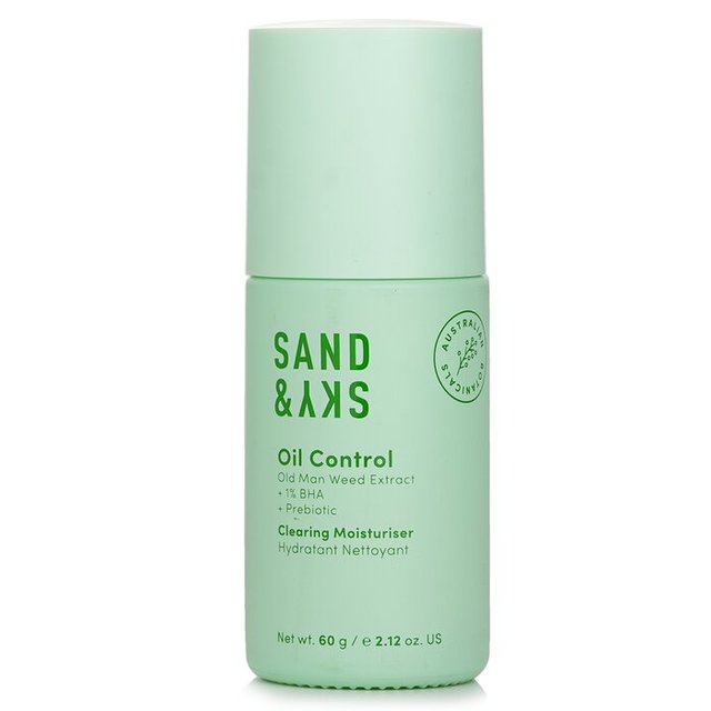 オイル コントロール クリアリング モイスチャライザー 60g / サンド＆スカイ ／ Sand & Sky